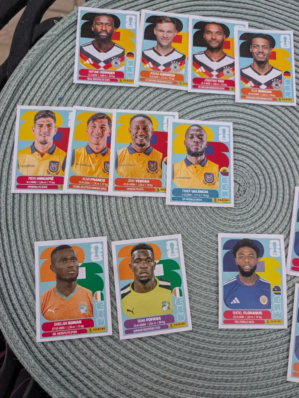 Panini-World Cup Sticker Collection -2016- Group E-24- Civ, Ger, Ecu, Cuw - Picture 2 of 5